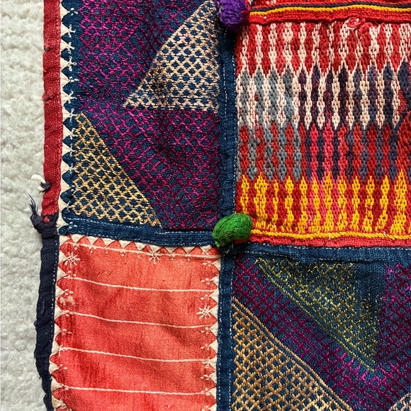 Colorful Geometric Patterned Textile - Picture 2 of 3